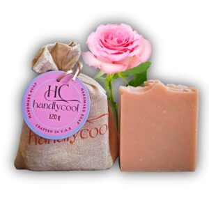 ROSE HANDMADE SOAP HANDLYCOOL MADE IN UAE