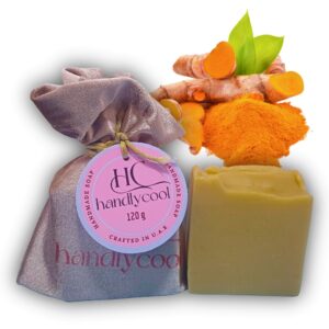 TURMERIC HANDMADE SOAP HANDLYCOOL