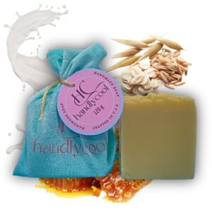 camel milk oats honey soap.